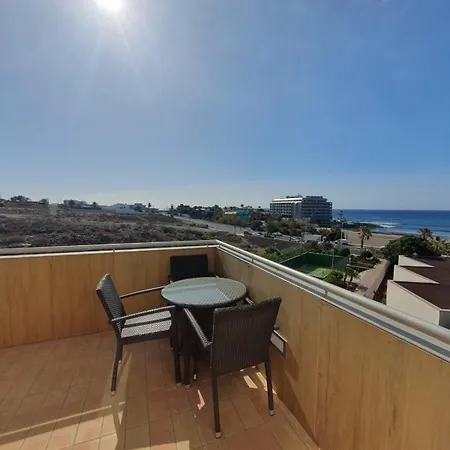 Alquilaencanarias-medano Martines Beachfront A Lejlighed *