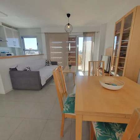 Alquilaencanarias-medano Martines Beachfront A Lejlighed *