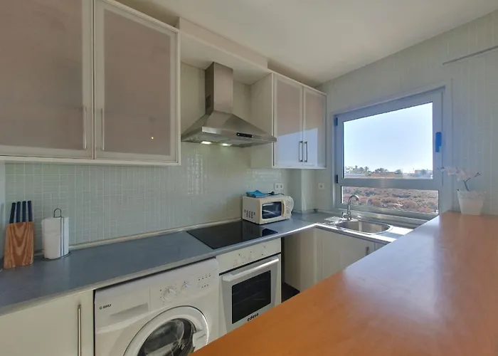 Lägenhet Alquilaencanarias-medano Martines Beachfront A El Médano